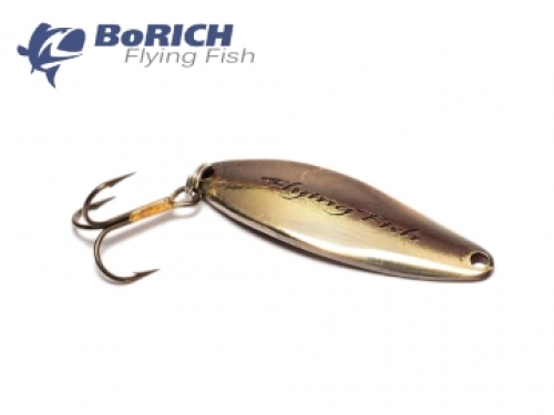 Блесна BoRich "Flying Fish" 4,6г латунь чернёная